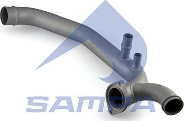 Патрубок радиатора (системы охлаждения) Sampa для Renault Premium I 1996-2006. Артикул 078.215