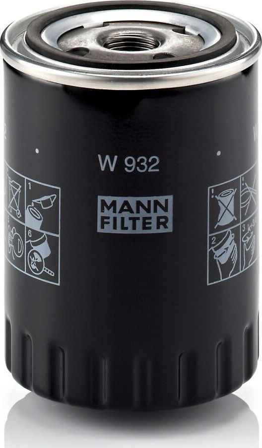 Масляный фильтр Mann-Filter. Артикул W 932