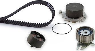 Помпа (водяной насос) с комплектом ремня ГРМ Gates PowerGrip® для Fiat Coupe 1996-1998. Артикул KP35429XS