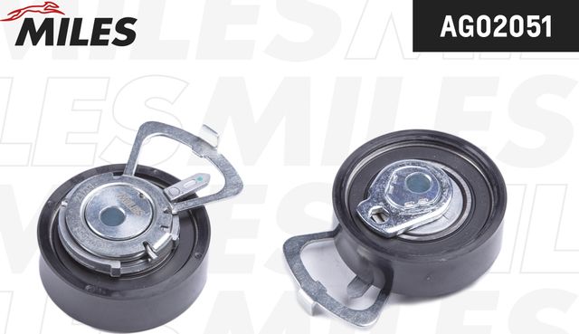 Натяжной ролик (натяжитель) ремня ГРМ Miles для Audi A2 2000-2005. Артикул AG02051