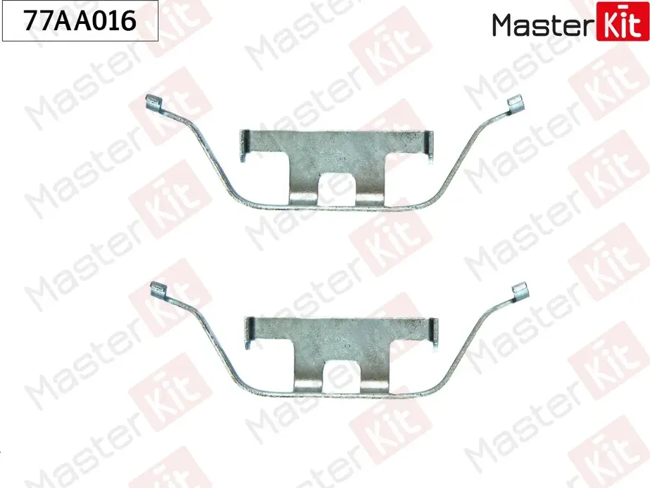 Комплект монтажный тормозных колодок (Master KIT). Артикул 77AA016