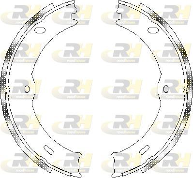 Тормозные колодки (стояночная тормозная система) RoadHouse. Артикул 4746.00