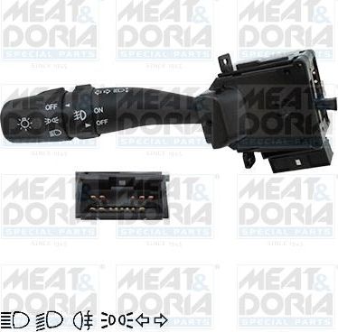 Подрулевой переключатель Meat & Doria для Kia Sportage II 2004-2010. Артикул 231269