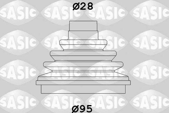 Пыльник ШРУСа наружный Sasic. Артикул 2933003