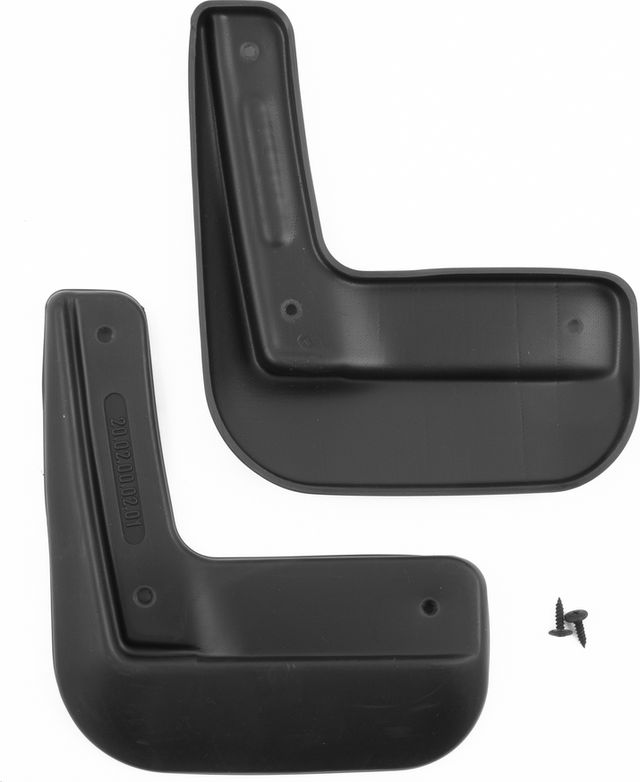 Брызговики Frosch (в пакете) задняя пара для Hyundai Solaris II 2017-2026. Артикул NLF.20.02.E10