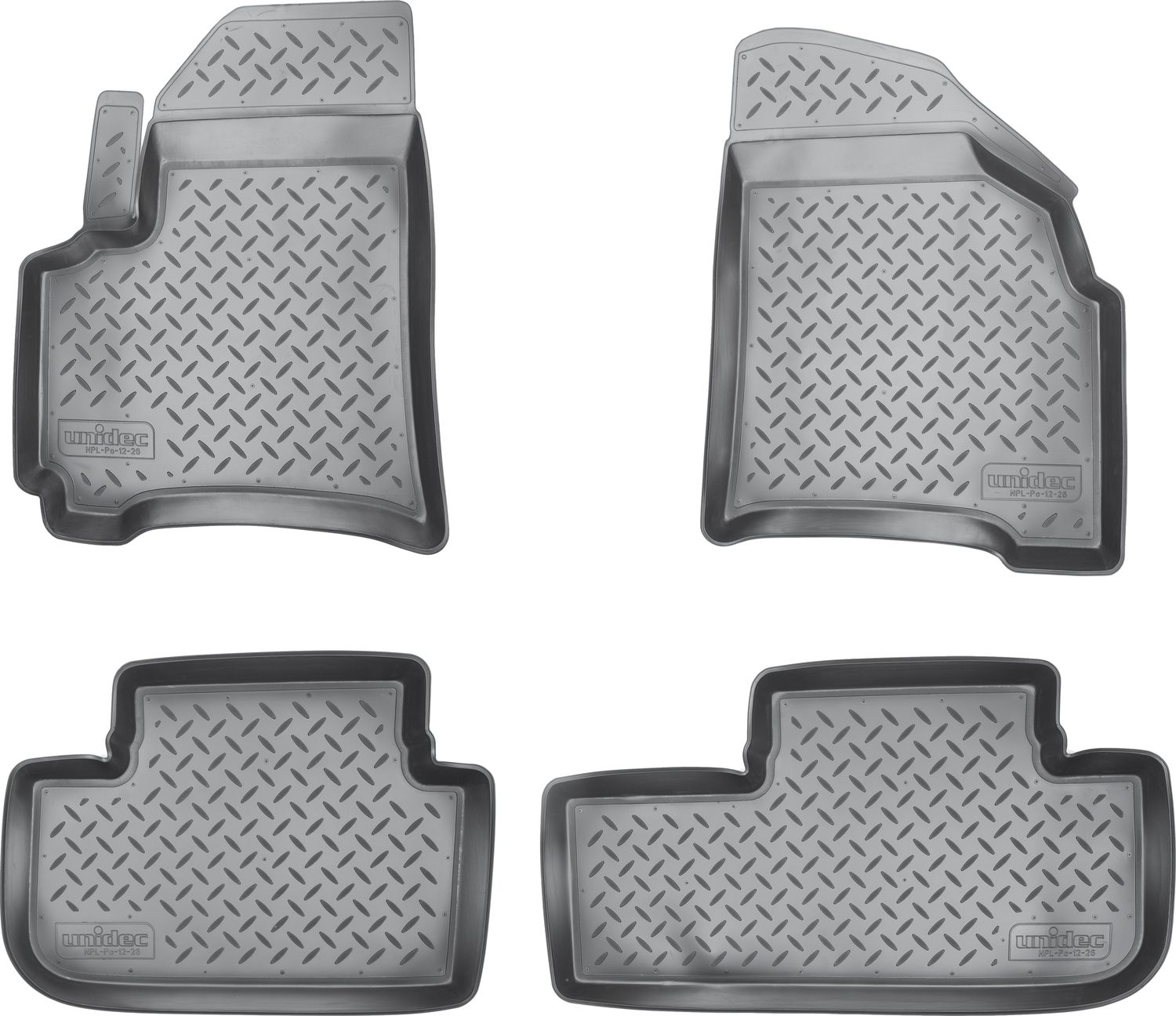 Коврики Норпласт для салона Chevrolet Rezzo 2004-2008. Артикул NPL-Po-12-26