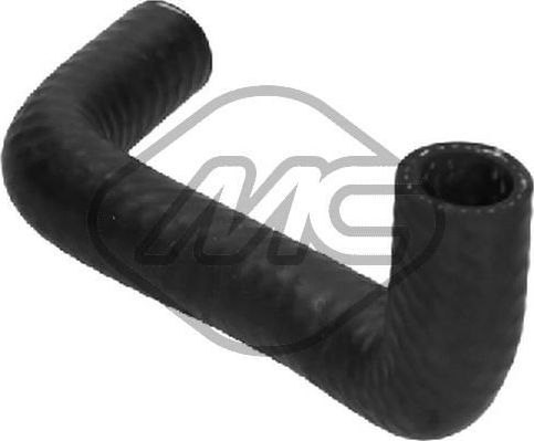 Патрубок радиатора (системы охлаждения) Metalcaucho (резина) для Volkswagen Passat B7 2010-2014. Артикул 98046