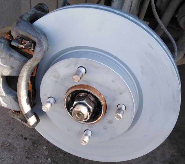 Тормозной диск ATE передний для Nissan Tiida I 2007-2011. Артикул 24.0124-0238.1