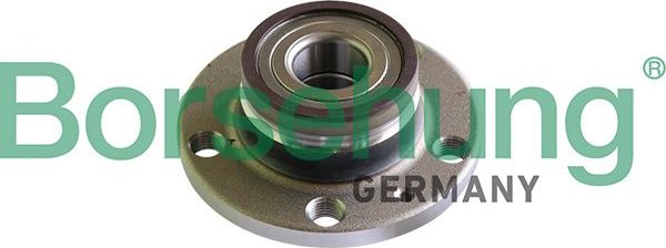 Ступица колеса с интегрированным подшипником Borsehung задняя для Audi A2 2000-2005. Артикул B18297