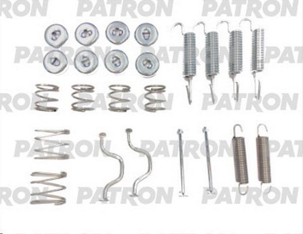 КОМПЛЕКТ МОНТАЖНЫЙ ТОРМОЗНЫХ КОЛОДОК БАРАБАННЫХ LE Patron. Артикул PSRK0059