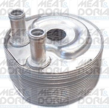 Радиатор масляный (маслоохладитель) для двигателя Meat & Doria для Nissan Navara D40 2005-2010. Артикул 95018