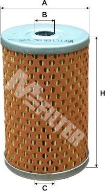 Топливный фильтр MFilter для FSO Polonez II (Caro) 1992-2002. Артикул DE 686