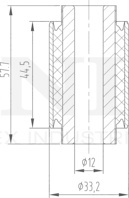 Сайлентблок рычага подвески (Unio). Артикул RMP-20068
