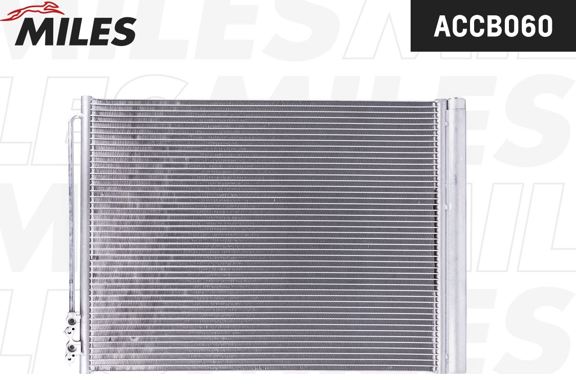 Радиатор кондиционера (конденсатор) Miles (алюминий). Артикул ACCB060