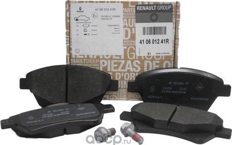 Тормозные колодки Renault передние для Renault Megane I 1999-2003. Артикул 410601241R
