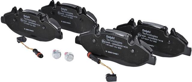 Тормозные колодки Delphi (Low-Metallic). Артикул LP1947