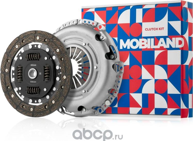 Комплект сцепления для ам  FORD FOCUS II 05- 1.8, C-MAX 07- 1.8 диам. 220 (Mobiland). Артикул 640100050