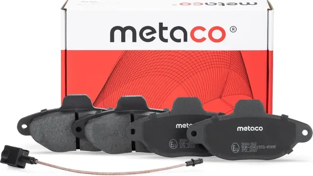 Колодки тормозные передние к-кт (Metaco). Артикул 3000312