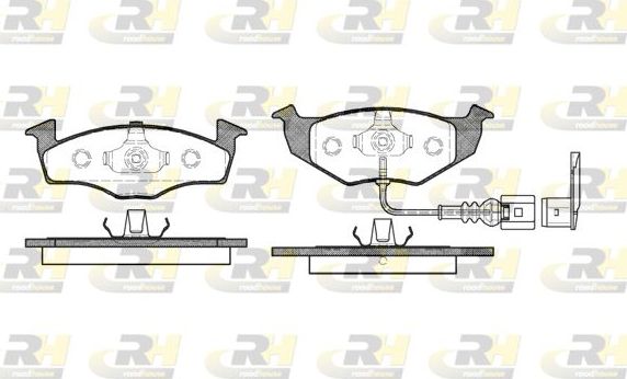 Тормозные колодки RoadHouse. Артикул 2609.11