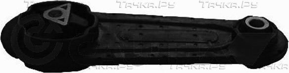Подушка (опора) двигателя Cautex (резина/металл) задняя для Renault Logan II 2007-2026. Артикул 021088