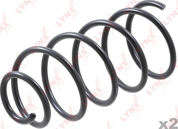 Пружина подвески LYNXauto передняя для Peugeot 307 I 2000-2007. Артикул SC-1819