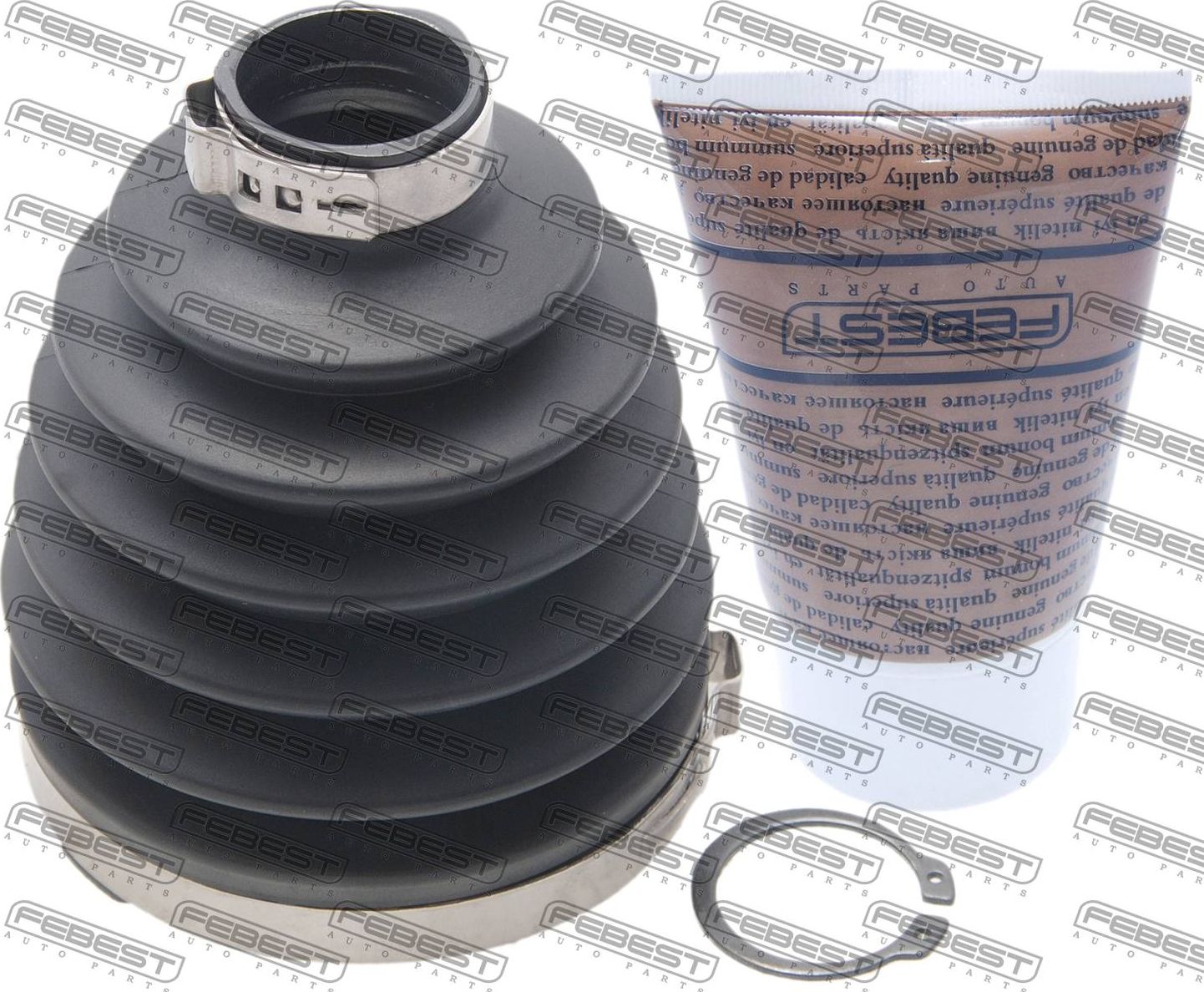 Пыльник ШРУСа наружный Febest (поливинилхлорида). Артикул 0217P-D40