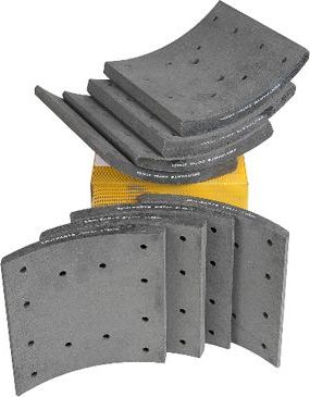 Тормозные накладки Zentparts передние для MAN M2000 1995-2005. Артикул Z10744