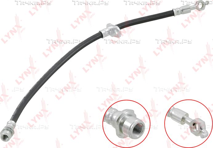 Тормозной шланг LYNXauto передний левый для Toyota Corolla E110 1997-2002. Артикул BL-3703
