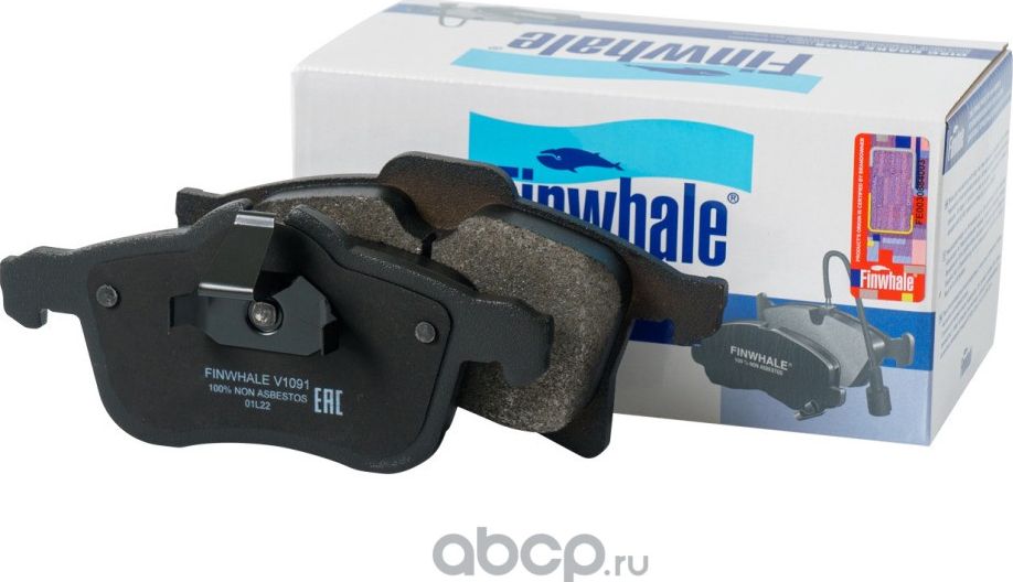 Колодки тормозные OPEL ASTRA G/H/ZAFIRA A передние (Finwhale). Артикул V1091