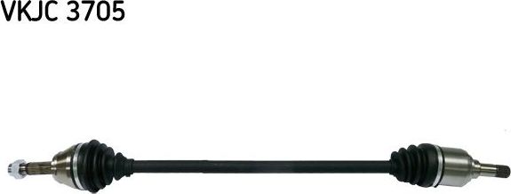 Полуось (привод в сборе, приводной вал) SKF передняя правая для Fiat Doblo I 2001-2015. Артикул VKJC 3705