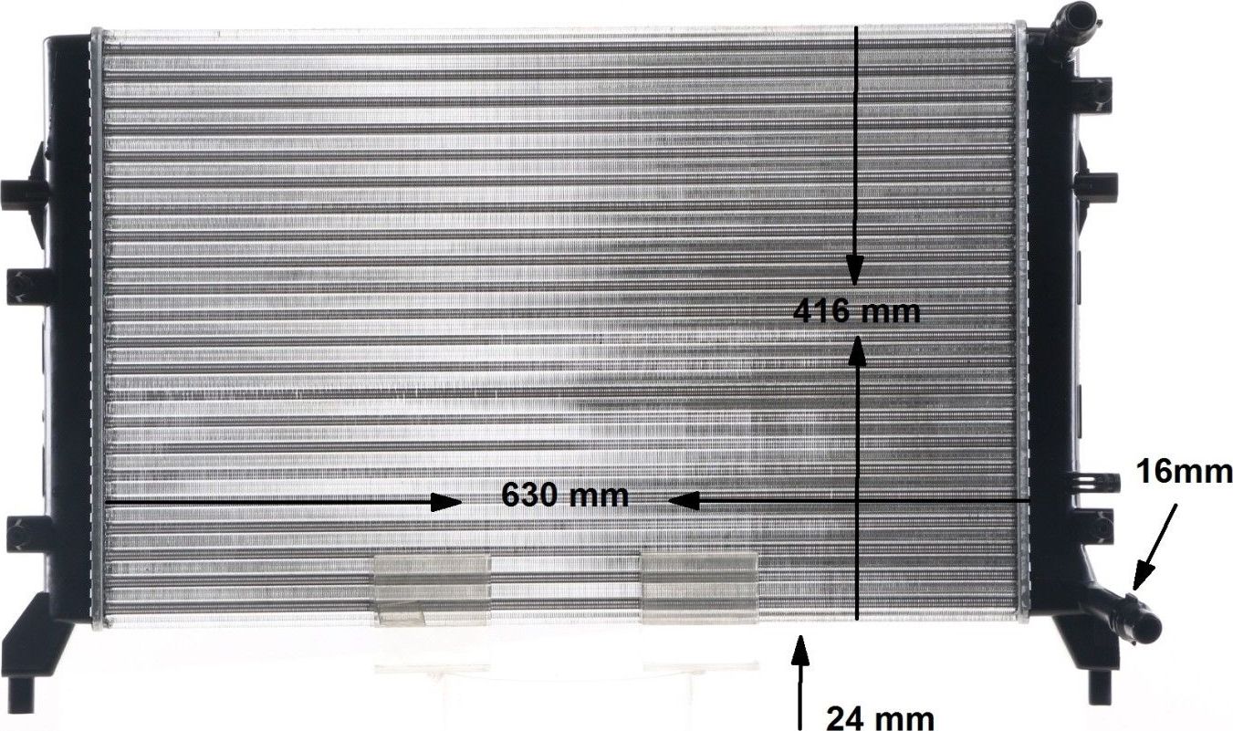 Радиатор охлаждения двигателя Mahle Behr. Артикул CR 1382 000S