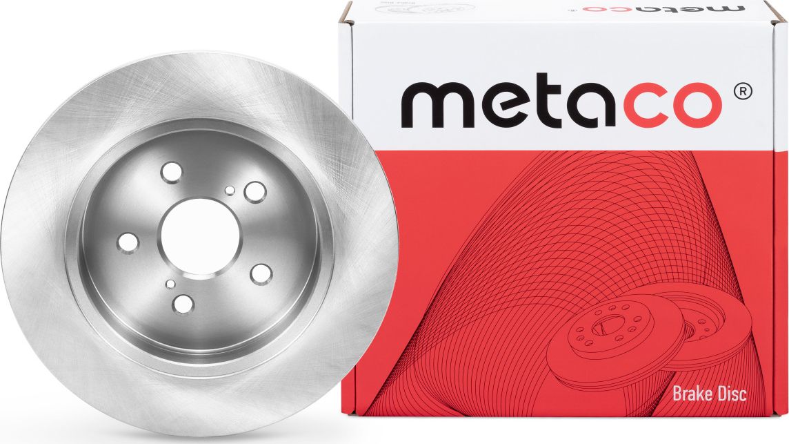 Диск тормозной задний (Metaco). Артикул 3060289