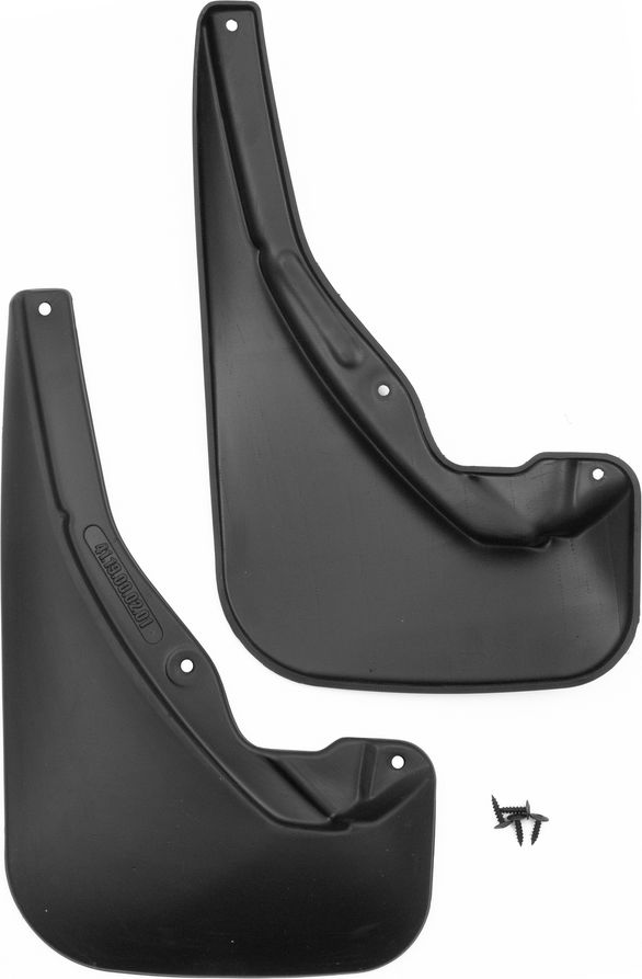 Брызговики Frosch (в пакете) задняя пара для Renault Fluence седан 2010-2017. Артикул NLF.41.19.E10