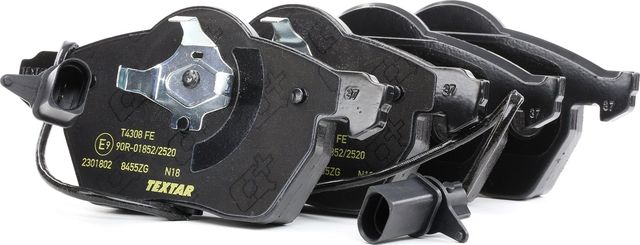 Тормозные колодки Textar Q+ передние для Audi A6 II (C5) 1997-2005. Артикул 2301802