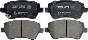 Тормозные колодки Zentparts. Артикул Z07364