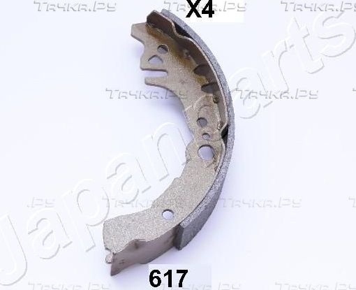 Тормозные колодки Japanparts. Артикул GF-617AF