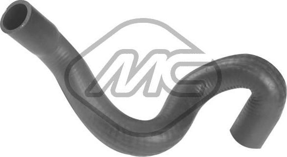 Патрубок радиатора (системы охлаждения) Metalcaucho. Артикул 09512