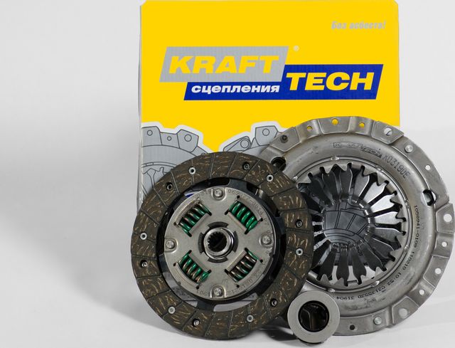 Сцепление (комплект) (в сборе) KraftTech 3P Kit для Skoda Fabia I 1999-2003. Артикул W04190C