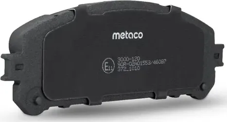 Колодки тормозные TOYOTA/LEXUS HIGHLANDER/RX270-450H 07- перед. (Metaco). Артикул 3000120