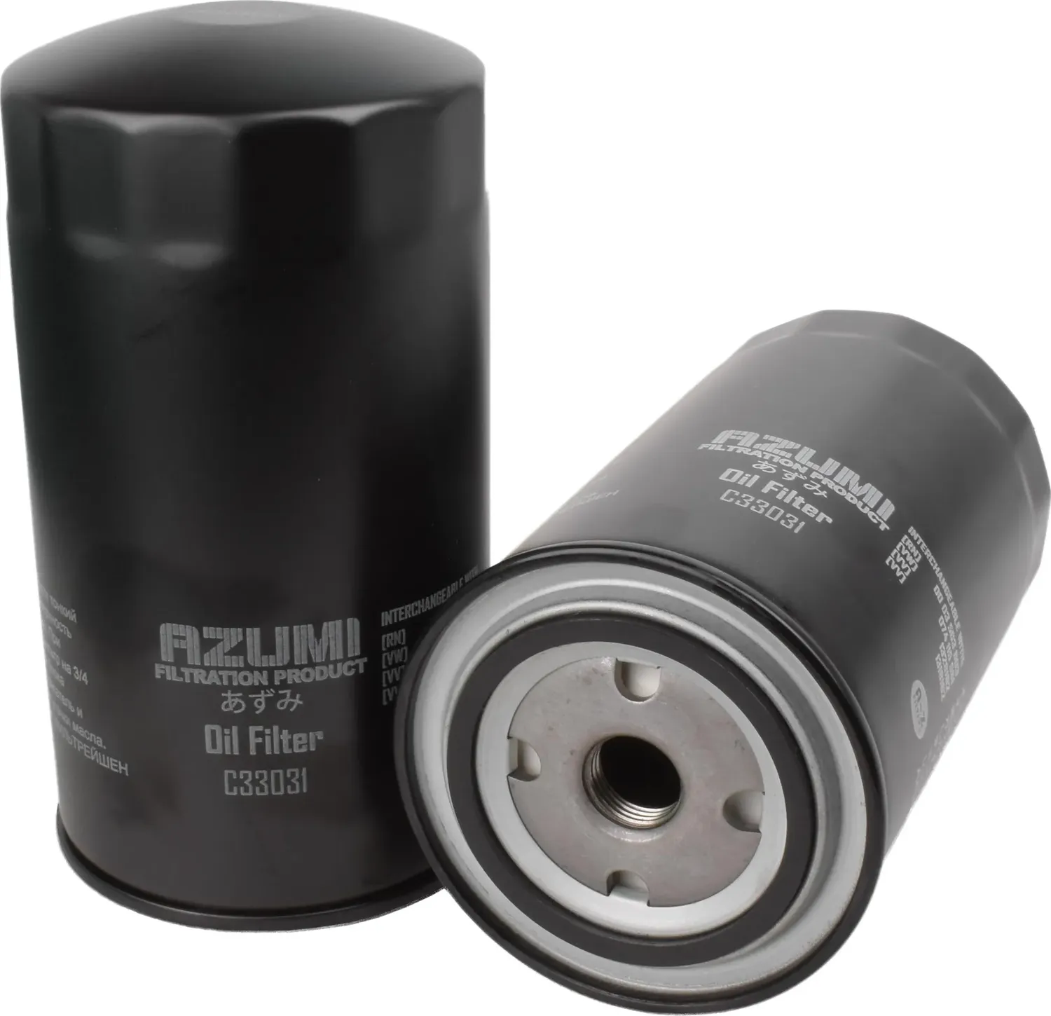 Фильтр масляный VOLKSWAGEN TRANSPORTER 2.5 1998 - 2003  VOLKSWAGEN TRANSPORTER 2.5 1996 - 2003  VOLK (Azumi). Артикул c33031