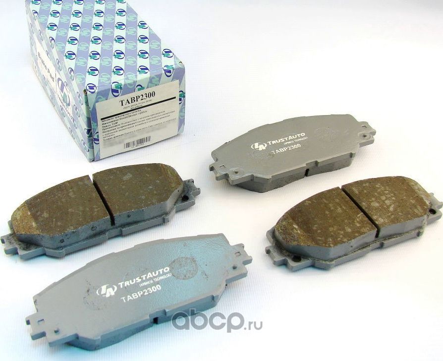 КОЛОДКИ ДИСКОВЫЕ (Trustauto). Артикул TABP2300