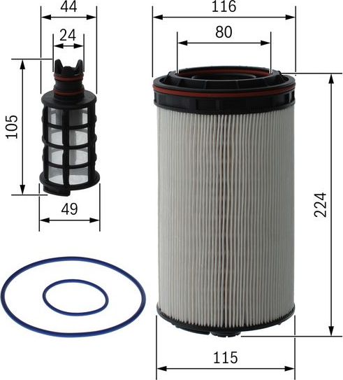Топливный фильтр Bosch. Артикул F 026 402 308