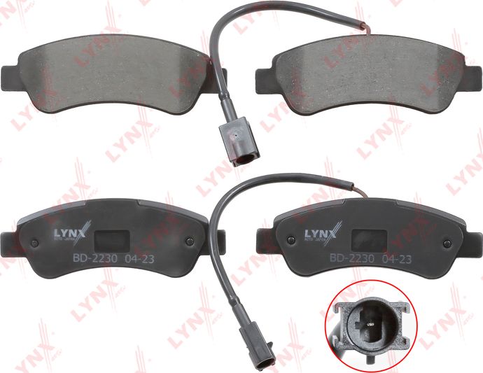 Тормозные колодки LYNXauto. Артикул BD-2230