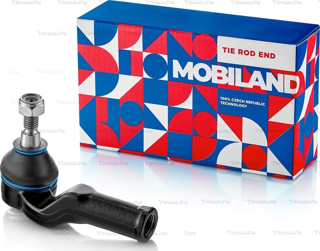 Наконечник рулевой тяги Mobiland правый для Ford Focus II 2004-2012. Артикул 325022040