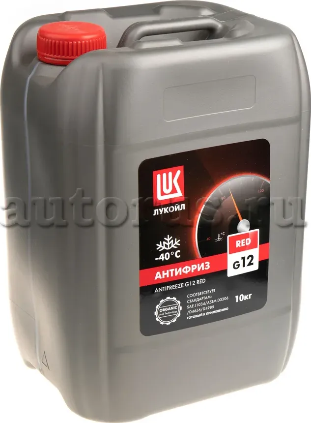 Антифриз LUKOIL G12 (RED) 10L 227390 Lukoil. Артикул 227390