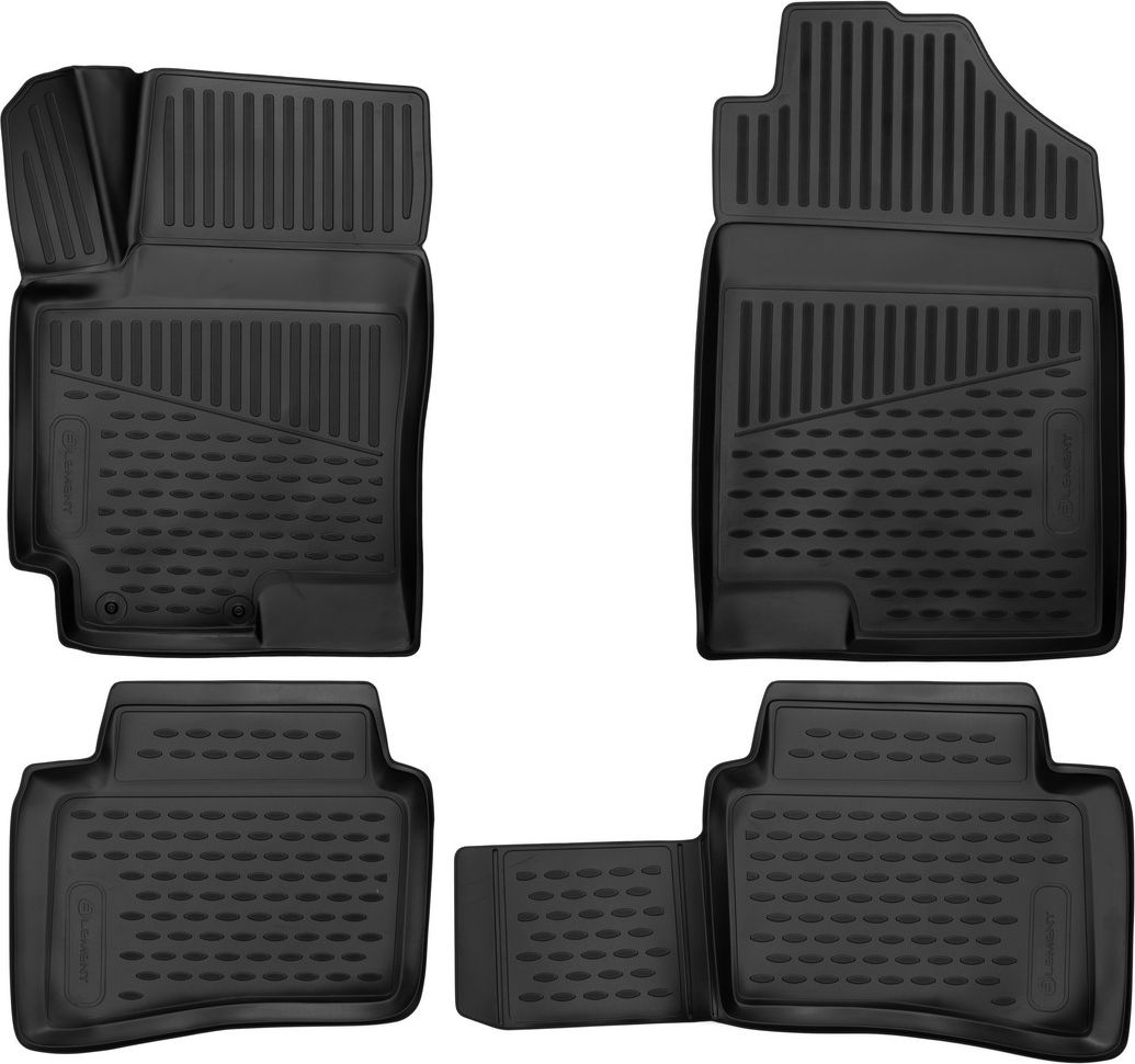 Коврики Element для салона Kia Rio IV седан 2017-2026. Артикул ELEMENT3D2563210