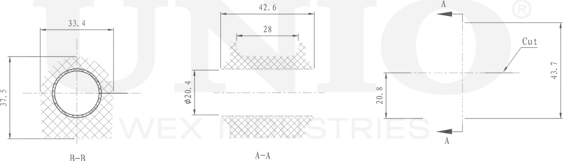 Втулка стабилизатора (Unio). Артикул RMP-10048