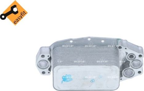 Радиатор масляный (маслоохладитель) для двигателя NRF EASY FIT. Артикул 31804