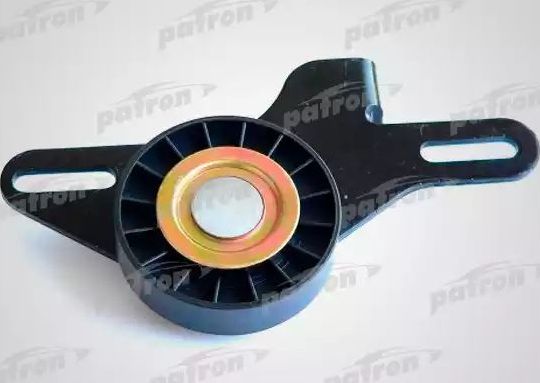 Натяжной ролик (натяжитель) приводного поликлинового ремня Patron для Renault Clio II 1998-2005. Артикул PT36081