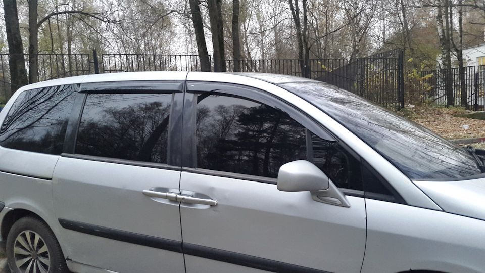 Дефлекторы Cobra Tuning для окон Peugeot 807 2002-2014. Артикул P12802